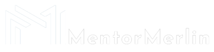 Mentormerlin Logo - white