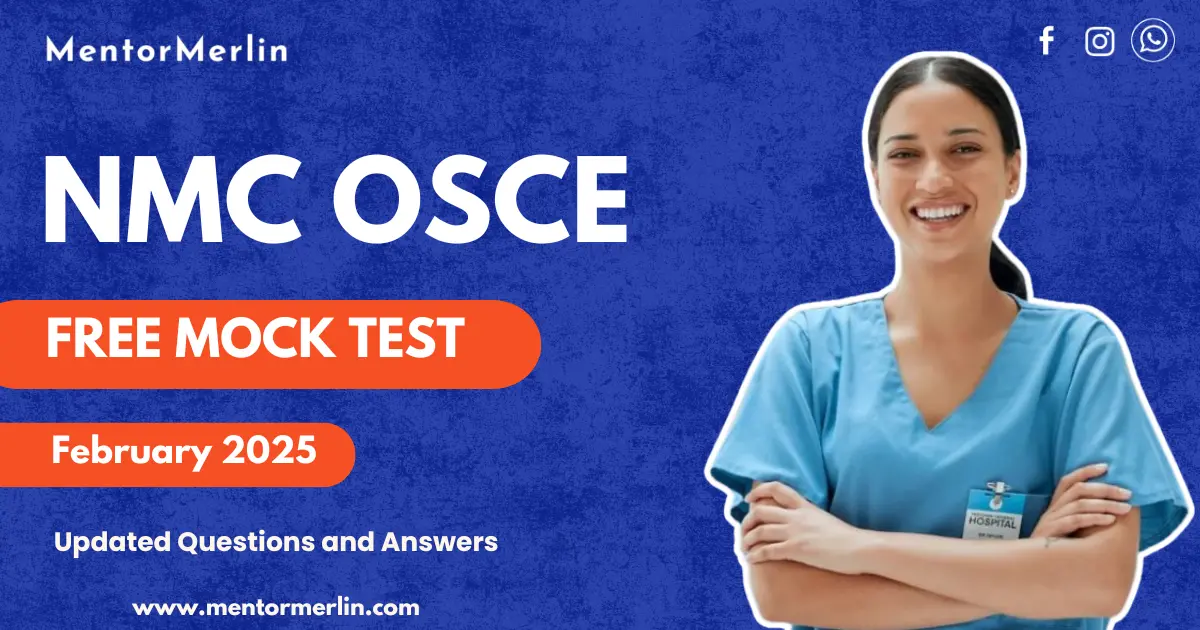 Free NMC OSCE Mock Test